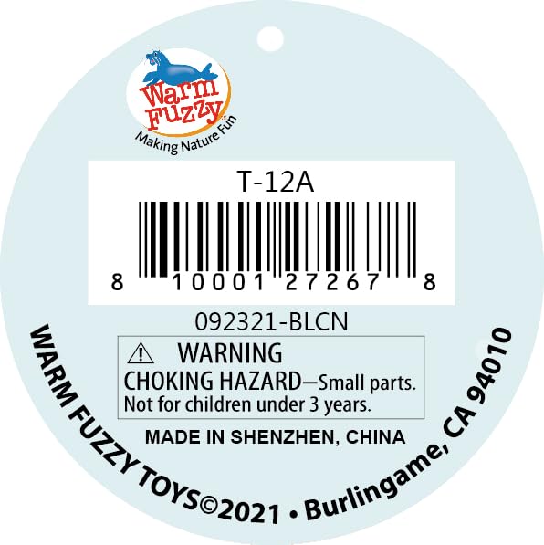 WARM FUZZY Toys (1) Floating Eye Animal Squishy Alligator | Funny Sensory Fidget Great for Party Favor, Prize Box, PTA Carnival or School Fundraisers