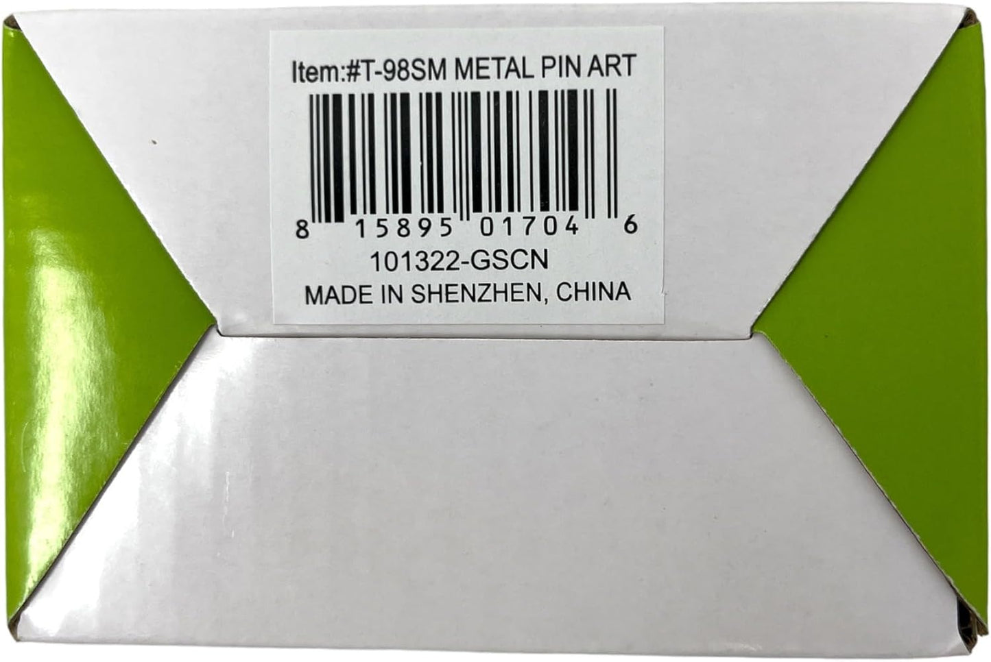 Warm Fuzzy Toys 5”L x 4”W x 2.5”H Metal Silver Pin Art - Moveable Metal Pins to Create 3D Images - Inspire Imagination - Innovative Boundless Creativity for Children & Adults Learning Gift