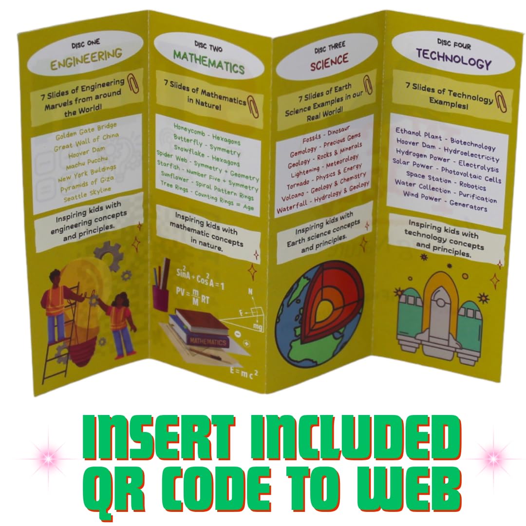 WARM FUZZY Toys STEM Viewfinder - Viewfinder for Kids & Adults, Classic Toys, Slide Viewer, 3D Reel Viewer, Retro Toys, Vintage Toys with 4 Reels - Contains 28 High Definition Educational 3D Images