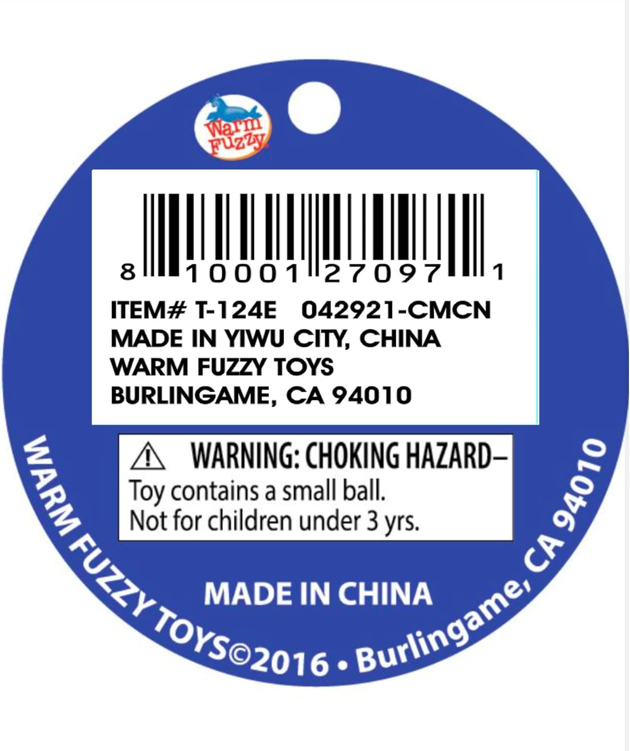 WARM FUZZY Toys Rainbow Bead Buddies Squishy Elephant Toy | Stress Relief Toy Suitable for Autism & ADHD | Funny Sensory Fidget Great for Home, Classroom, Birthday Party Favors