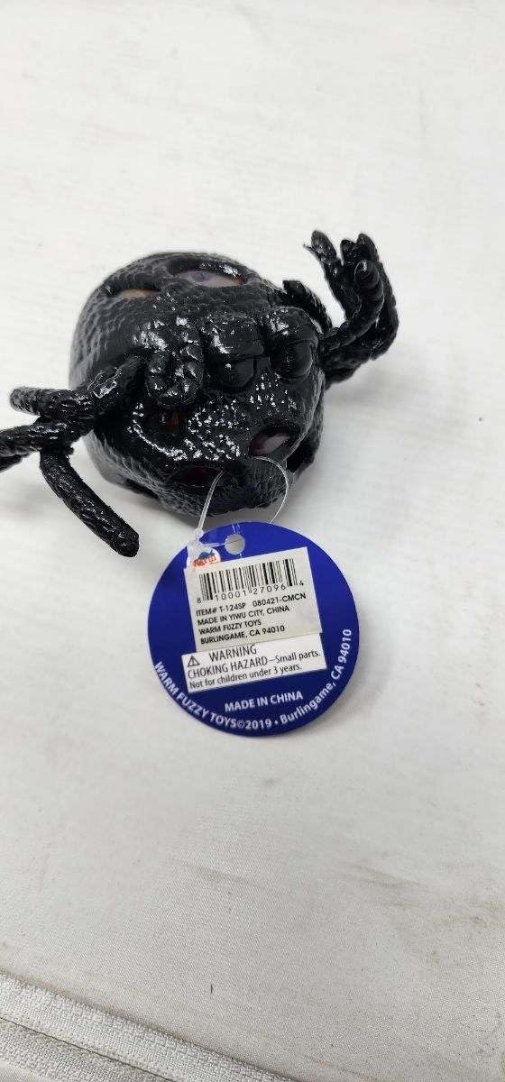 WARM FUZZY Toys Rainbow Bead Buddies Squishy Spider Toy | Stress Relief Toy Suitable for Autism & ADHD | Funny Sensory Fidget Great for Home, Classroom, Birthday Party Favors