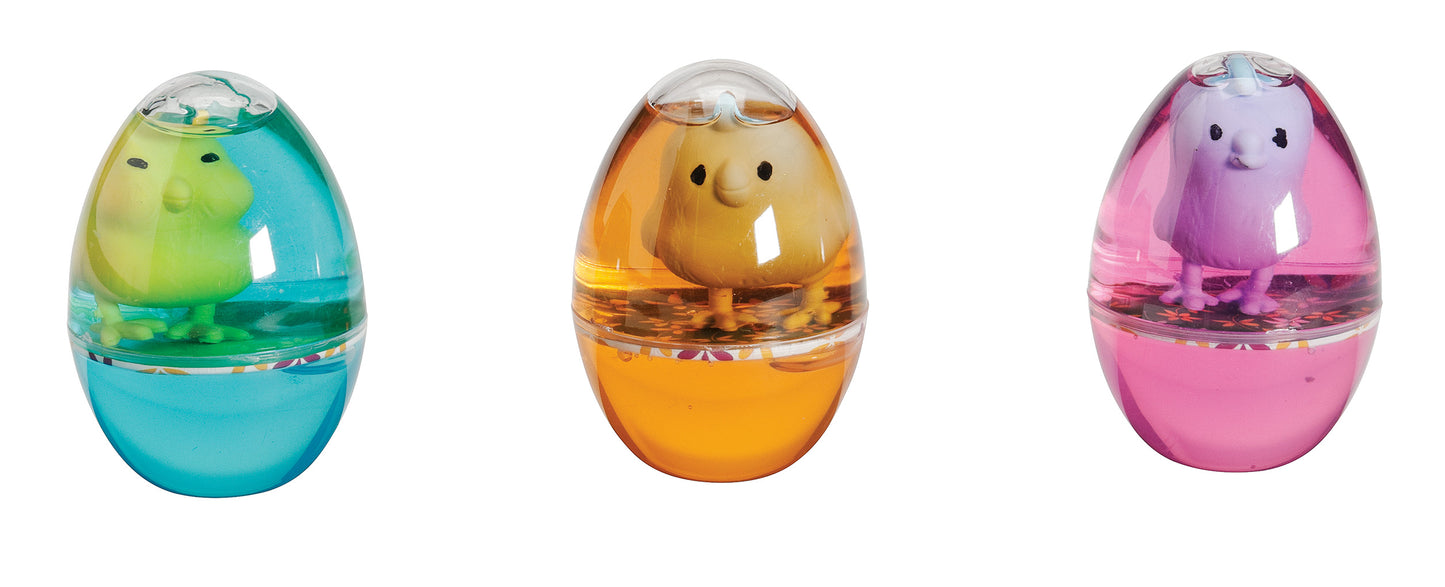 WARM FUZZY Toys Full Case of 24 Pre-Filled Easter Eggs - Funky Chic Putty for Kids - Perfect Easter Party Favors, Stress Relief, Egg Hunt, and Basket Stuffers