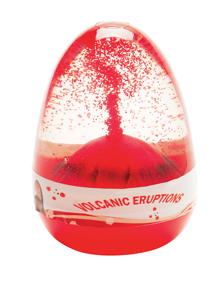 WARM FUZZY Toys Egg-Shaped Liquid Motion Bubble Machine from The Bottom up to Erupt Imitation Volcanic Toys Sensory Fidget Toys for Party Favor, Prize Box, PTA Carnival or School Fundraisers
