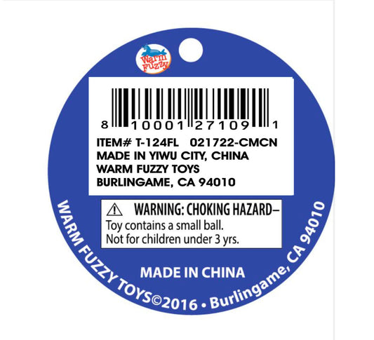 WARM FUZZY Toys Rainbow Bead Buddies Squishy Flamingo Bird Toy | Stress Relief Toy Suitable for Autism & ADHD | Funny Sensory Fidget Great for Home, Classroom, Birthday Party Favors