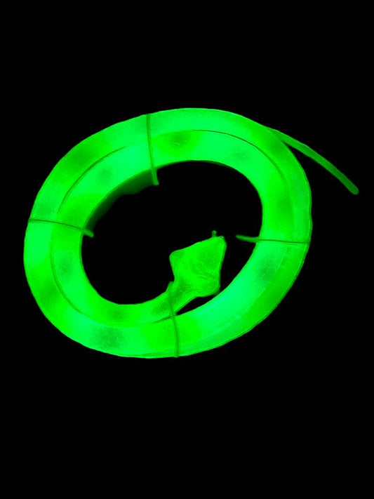 WARM FUZZY Toys Super Bright Glow Animals ~ Wildlife Animals That Come Alive in The Dark. Super Bright Glow in The Dark Alligators, Bats, Snakes. Perfect for The Home or Classroom. (Snake)