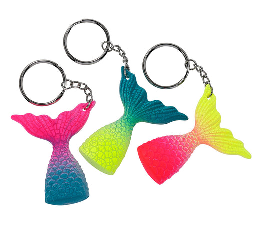 NEON MERMAID KEYCHAIN (12/960)