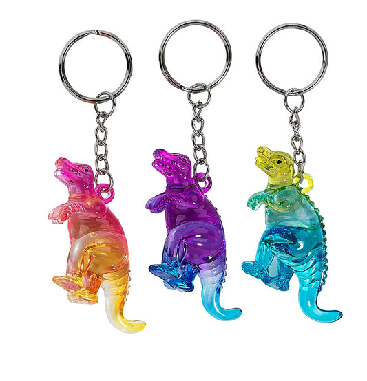 CRYSTAL DINOSAUR KEYCHAIN (12/960)