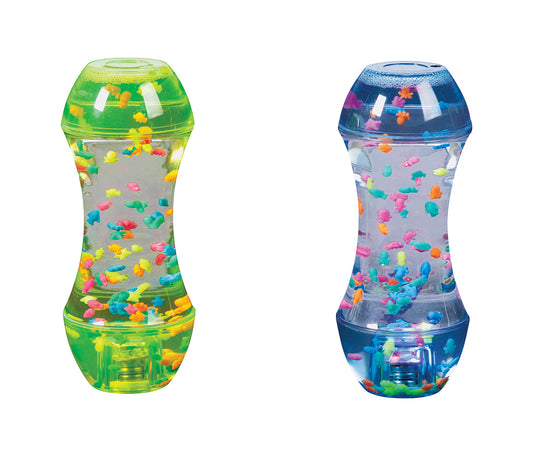 WARM FUZZY Toys Light Up Aquarium - (1) Aquarium Included - Sensory Toys - Sensory Fidget for Autism Special Needs Visual Stimulation - Fidget Toys for Birthday, PTA Carnival or School Fundraisers