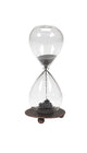 WARM FUZZY Toys Magnetic Hourglass - 1 Minute Sand Timer - Large Sand Clock with Black Magnet Iron Powder & Metal Base, Sand Watch - Hourglass Sandglass for Office Desk and Home Decorative