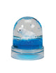 WARM FUZZY Toys (1) Polar Bear Snow Globe - Liquid Snow Dome with Polar Bear Figurine - Plastic Snow Globe - Collectible Novelty Ornament for Home Decor, Birthdays, Christmas, and Granddaughter Gifts