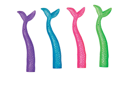Warm Fuzzy Toys Animal Finger Wiggler Puppets (Mermaid)