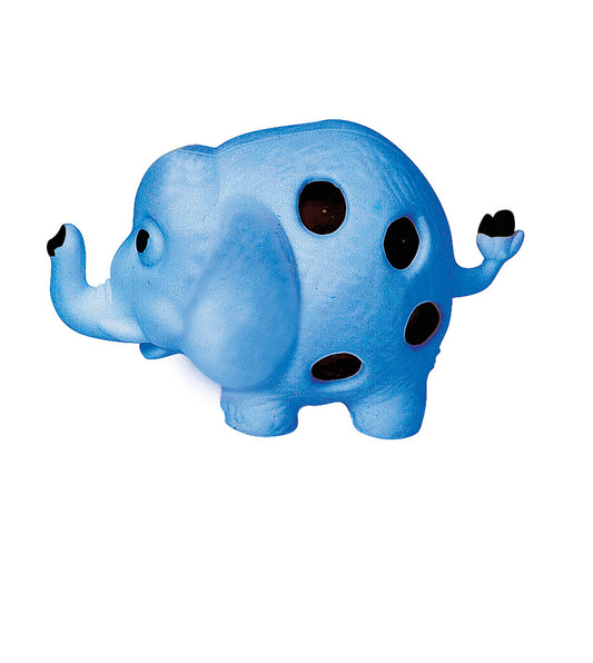WARM FUZZY Toys Rainbow Bead Buddies Squishy Elephant Toy | Stress Relief Toy Suitable for Autism & ADHD | Funny Sensory Fidget Great for Home, Classroom, Birthday Party Favors