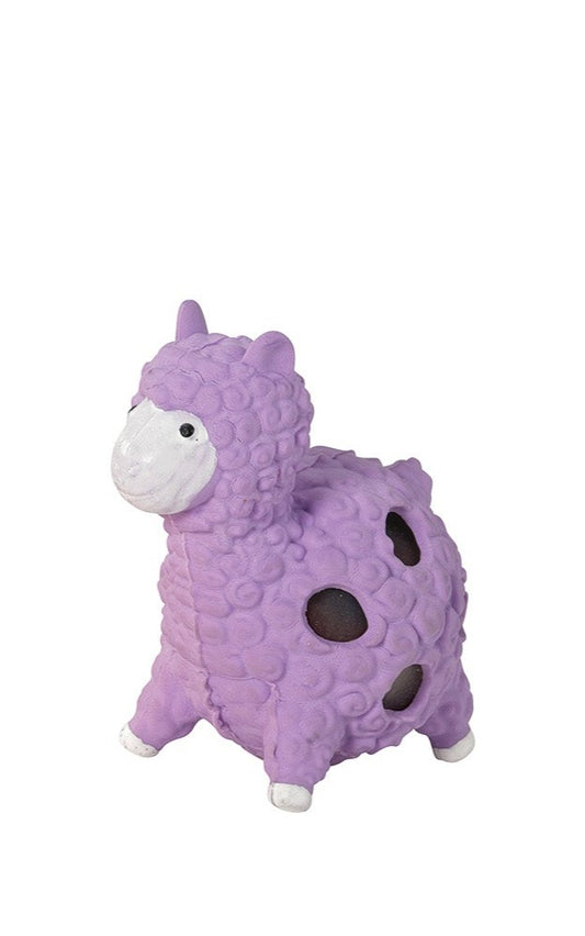 WARM FUZZY Toys Rainbow Bead Buddies Squishy Llama Toy | Stress Relief Toy Suitable for Autism & ADHD | Funny Sensory Fidget Great for Home, Classroom, Birthday Party Favors