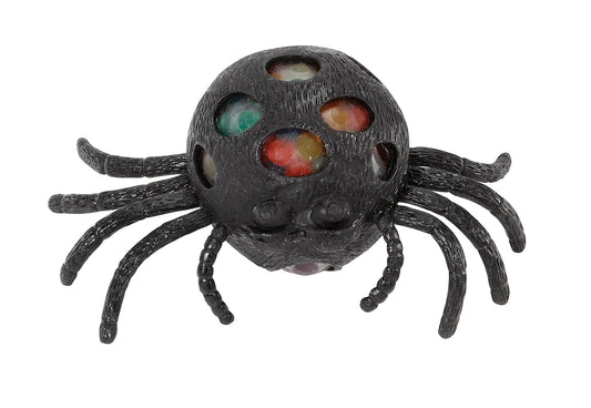 WARM FUZZY Toys Rainbow Bead Buddies Squishy Spider Toy | Stress Relief Toy Suitable for Autism & ADHD | Funny Sensory Fidget Great for Home, Classroom, Birthday Party Favors