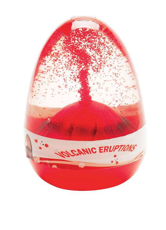 WARM FUZZY Toys Egg-Shaped Liquid Motion Bubble Machine from The Bottom up to Erupt Imitation Volcanic Toys Sensory Fidget Toys for Party Favor, Prize Box, PTA Carnival or School Fundraisers