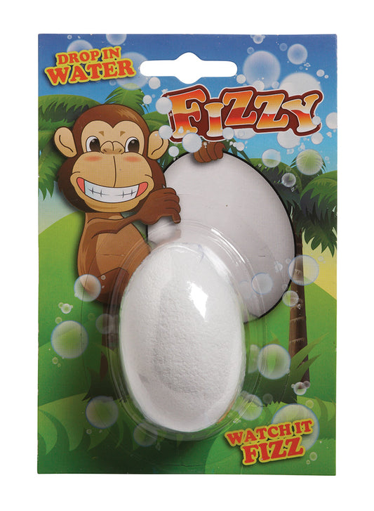 WARM FUZZY Toys (1) Zoo Animals Fizzy Egg Magic Toy - Bath Tub Toy with a Surprise Toy Zoo Animal Inside - Bathtub Magic Toy for Party Favor, Prize Box, PTA Carnival or School Fundraisers