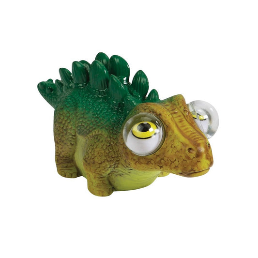 WARM FUZZY Toys (1) Dinosaur Poppin Peepers - Squeezy Animals with Pop Out Eyes - Stress Relief Toy Suitable for Autism & ADHD - Funny Sensory Toys Great for Home, Classroom, Birthday Party Favors
