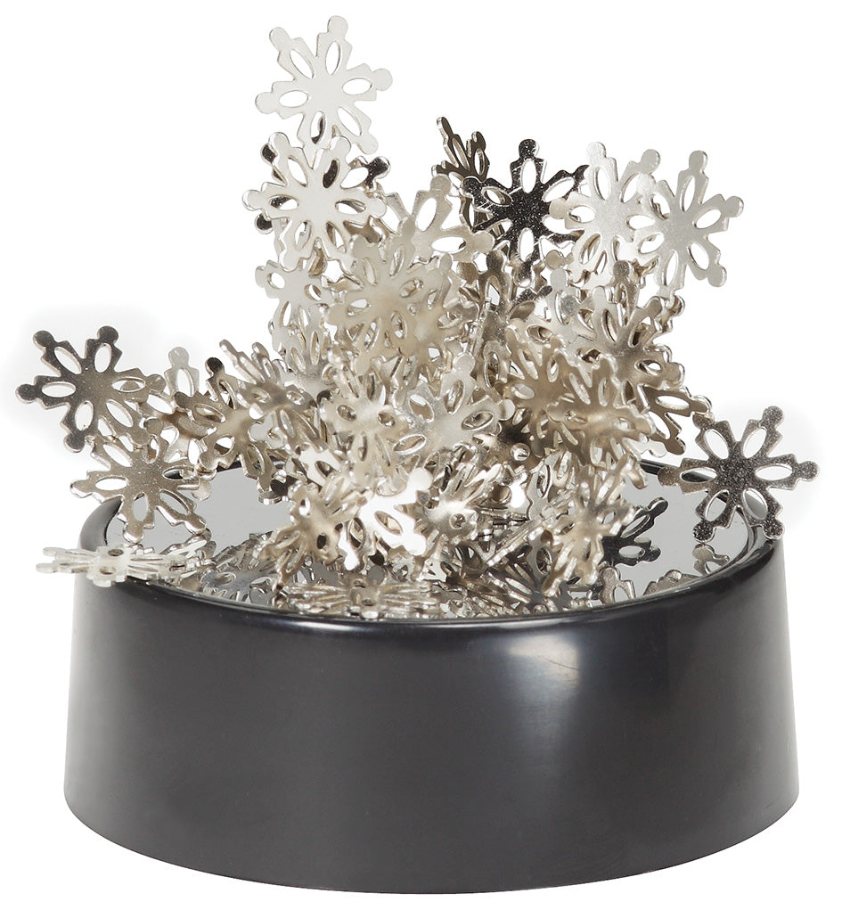 Fuzzy Snowflake Warm Fuzzy Toys Magnetic Sculptures - Snowflake