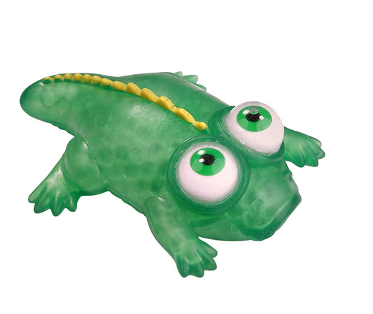 WARM FUZZY Toys (1) Floating Eye Animal Squishy Alligator | Funny Sensory Fidget Great for Party Favor, Prize Box, PTA Carnival or School Fundraisers