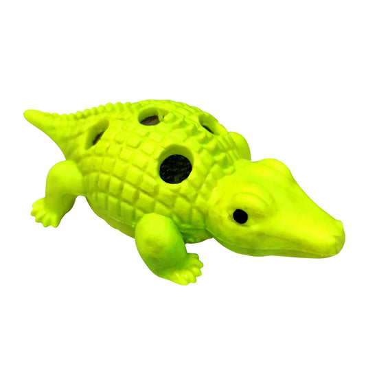 WARM FUZZY Toys (1) Squishy Alligator Toy | Stress Relief Toy Suitable for Autism & ADHD | Funny Sensory Fidget Great for Home, Classroom, Birthday Party Favors